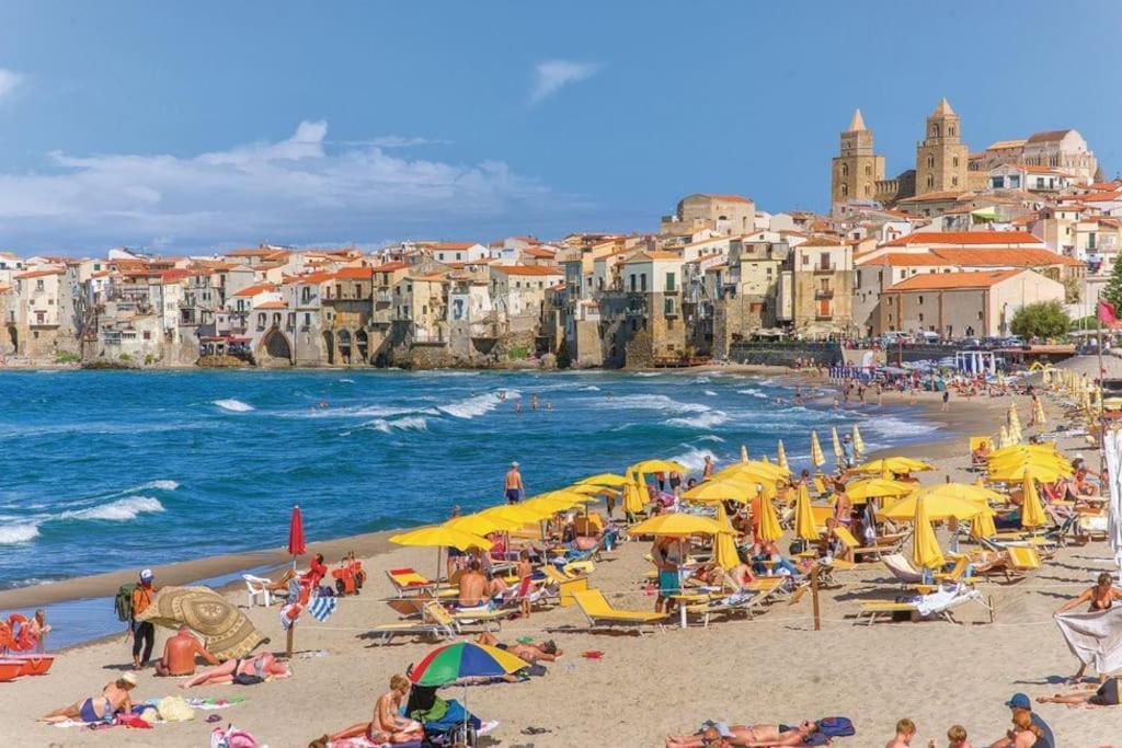 Villa Indipendente Le Coccinelle Beach Mare Piscina A 250 Mt Dal Mare Con Servizio Di Piscina A 400 Mt 12 K Da Cefalu Campofelice Di Roccella Bagian luar foto